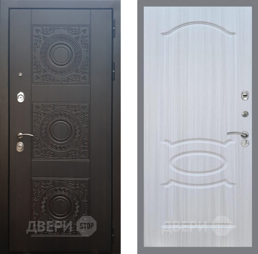 Входная металлическая Дверь Рекс (REX) 10 FL-128 Сандал белый в Подольск