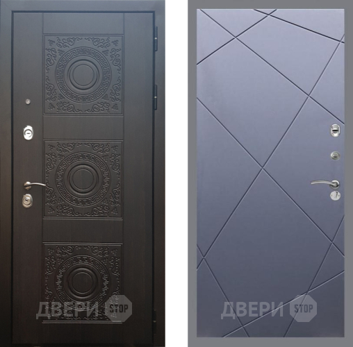 Входная металлическая Дверь Рекс (REX) 10 FL-291 Силк титан в Подольск