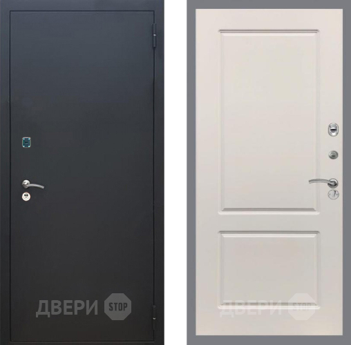 Входная металлическая Дверь Рекс (REX) 1A Черный Муар FL-117 Шампань в Подольск