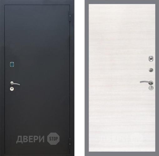 Входная металлическая Дверь Рекс (REX) 1A Черный Муар GL Акация в Подольск