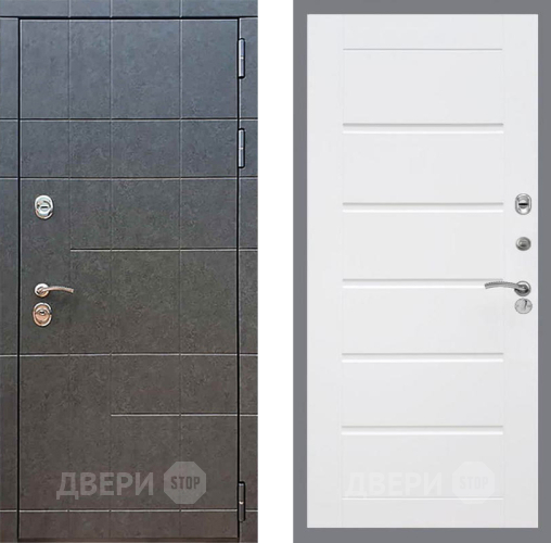 Входная металлическая Дверь Рекс (REX) 21 Сити Белый ясень в Подольск