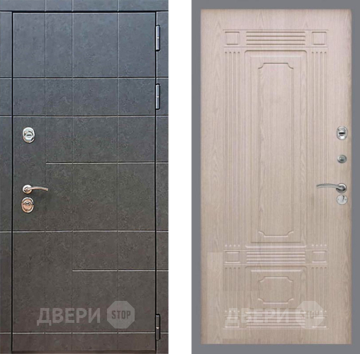 Входная металлическая Дверь Рекс (REX) 21 FL-2 Беленый дуб в Подольск