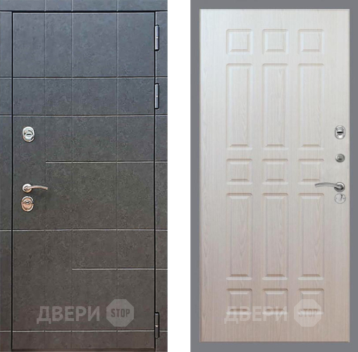 Входная металлическая Дверь Рекс (REX) 21 FL-33 Беленый дуб в Подольск