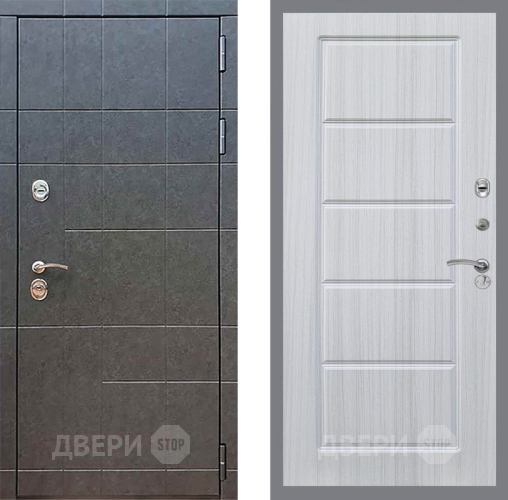 Входная металлическая Дверь Рекс (REX) 21 FL-39 Сандал белый в Подольск