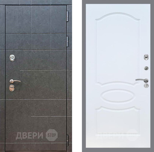 Входная металлическая Дверь Рекс (REX) 21 FL-128 Белый ясень в Подольск