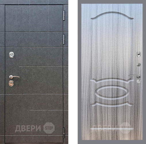 Входная металлическая Дверь Рекс (REX) 21 FL-128 Сандал грей в Подольск