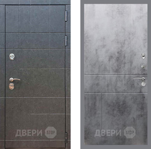 Входная металлическая Дверь Рекс (REX) 21 FL-290 Бетон темный в Подольск