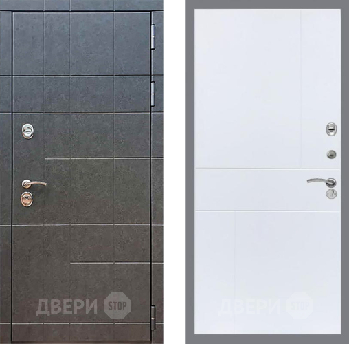 Входная металлическая Дверь Рекс (REX) 21 FL-290 Силк Сноу в Подольск