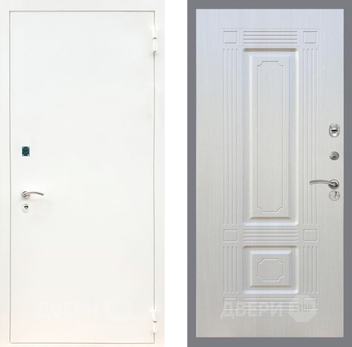 Дверь Рекс (REX) 1А Белая шагрень FL-2 Лиственница беж в Подольск
