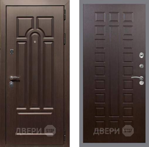 Входная металлическая Дверь Рекс (REX) Эврика FL-183 Венге в Подольск