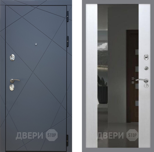 Дверь Рекс (REX) 13 Силк Титан СБ-16 с Зеркалом Лиственница беж в Подольск