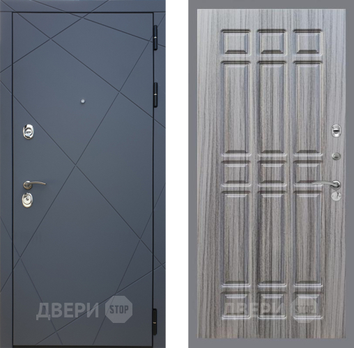 Входная металлическая Дверь Рекс (REX) 13 Силк Титан FL-33 Сандал грей в Подольск