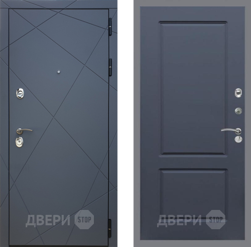 Входная металлическая Дверь Рекс (REX) 13 Силк Титан FL-117 Силк титан в Подольск