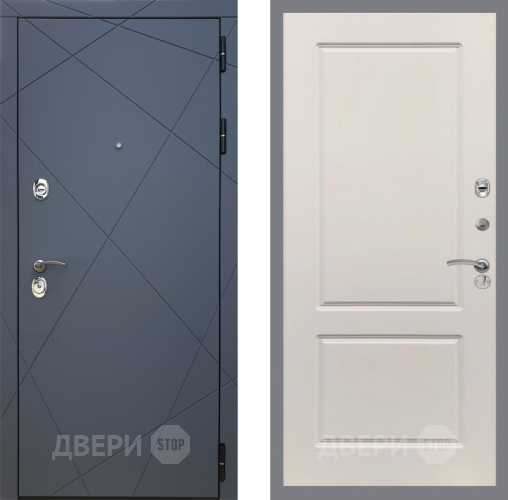 Входная металлическая Дверь Рекс (REX) 13 Силк Титан FL-117 Шампань в Подольск