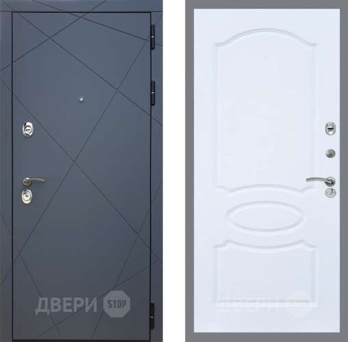 Дверь Рекс (REX) 13 Силк Титан FL-128 Силк Сноу в Подольск
