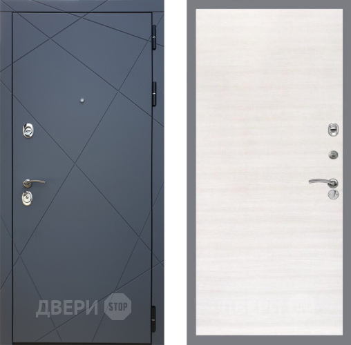 Входная металлическая Дверь Рекс (REX) 13 Силк Титан GL Акация в Подольск