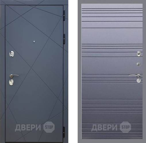 Дверь Рекс (REX) 13 Силк Титан Line Силк титан в Подольск
