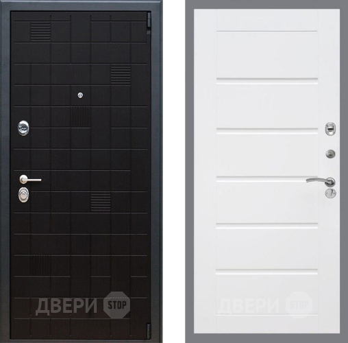 Входная металлическая Дверь Рекс (REX) 12 Сити Белый ясень в Подольск