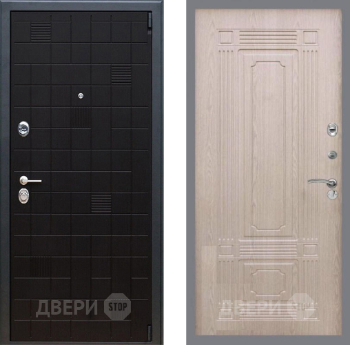 Входная металлическая Дверь Рекс (REX) 12 FL-2 Беленый дуб в Подольск