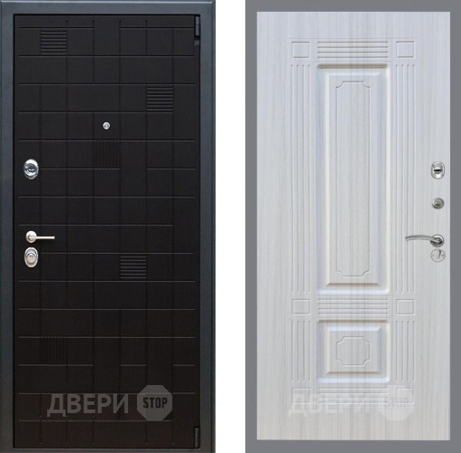 Входная металлическая Дверь Рекс (REX) 12 FL-2 Сандал белый в Подольск