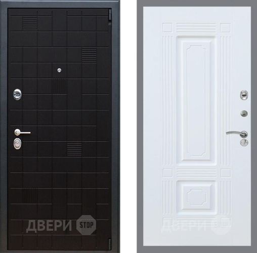 Входная металлическая Дверь Рекс (REX) 12 FL-2 Силк Сноу в Подольск