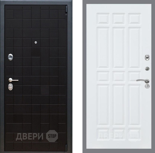 Входная металлическая Дверь Рекс (REX) 12 FL-33 Силк Сноу в Подольск