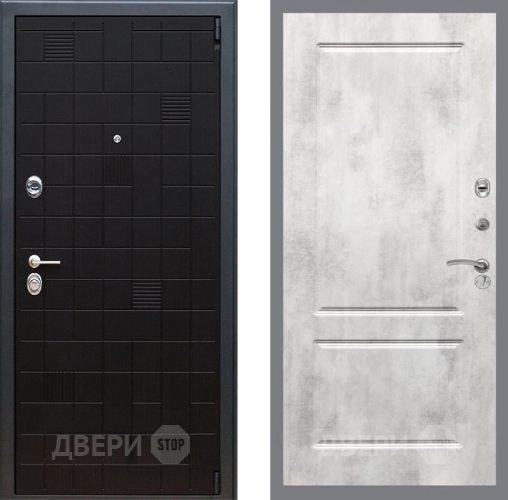 Входная металлическая Дверь Рекс (REX) 12 FL-117 Бетон светлый в Подольск