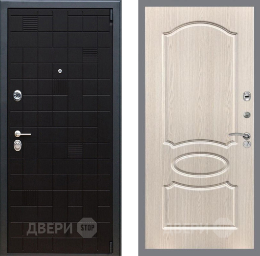 Входная металлическая Дверь Рекс (REX) 12 FL-128 Беленый дуб в Подольск