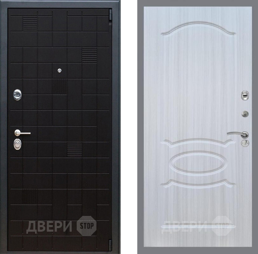 Входная металлическая Дверь Рекс (REX) 12 FL-128 Сандал белый в Подольск