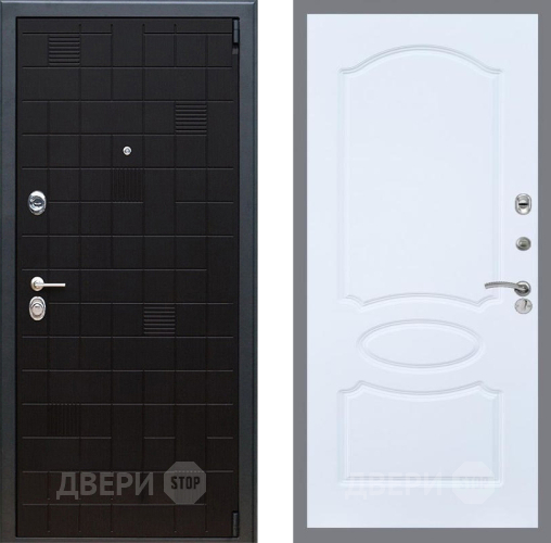 Входная металлическая Дверь Рекс (REX) 12 FL-128 Силк Сноу в Подольск