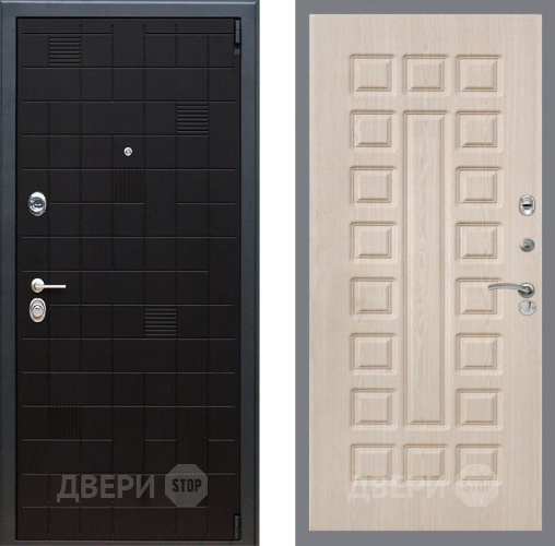 Входная металлическая Дверь Рекс (REX) 12 FL-183 Беленый дуб в Подольск