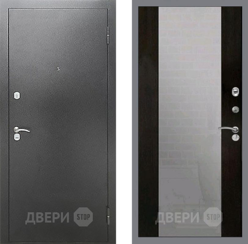 Входная металлическая Дверь Рекс (REX) Сити СБ-16 Зеркало Венге в Подольск
