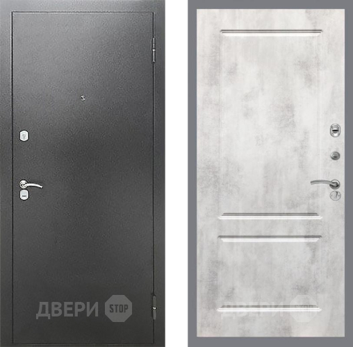 Входная металлическая Дверь Рекс (REX) Сити FL-117 Бетон светлый в Подольск