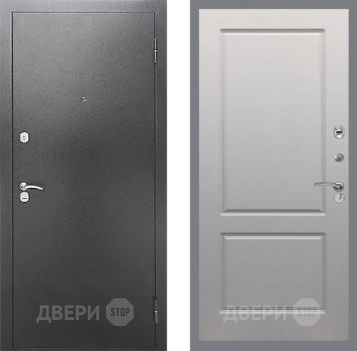 Входная металлическая Дверь Рекс (REX) Сити FL-117 Грей софт в Подольск