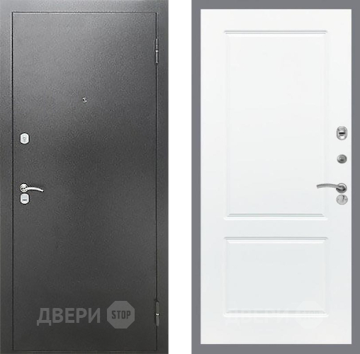 Входная металлическая Дверь Рекс (REX) Сити FL-117 Силк Сноу в Подольск