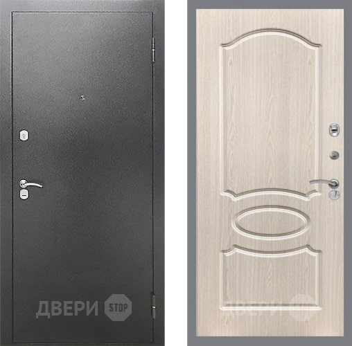 Входная металлическая Дверь Рекс (REX) Сити FL-128 Беленый дуб в Подольск