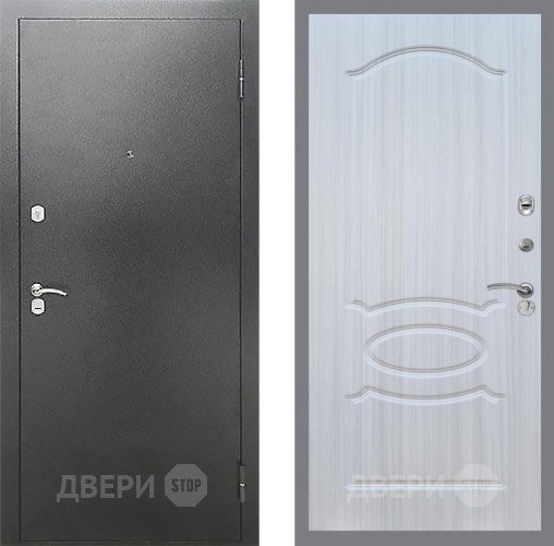 Входная металлическая Дверь Рекс (REX) Сити FL-128 Сандал белый в Подольск