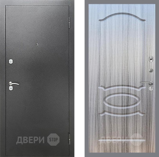 Входная металлическая Дверь Рекс (REX) Сити FL-128 Сандал грей в Подольск
