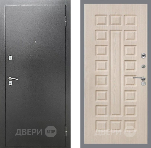 Входная металлическая Дверь Рекс (REX) Сити FL-183 Беленый дуб в Подольск