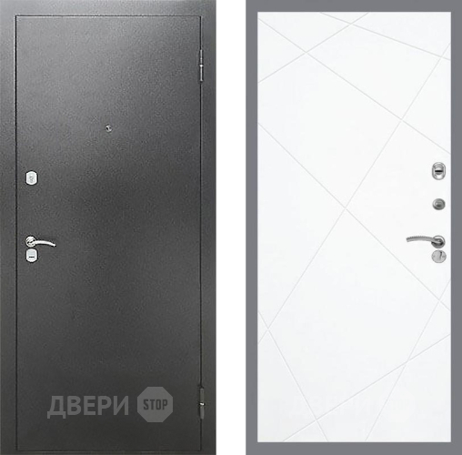Входная металлическая Дверь Рекс (REX) Сити FL-291 Силк Сноу в Подольск
