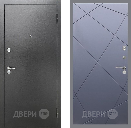 Входная металлическая Дверь Рекс (REX) Сити FL-291 Силк титан в Подольск