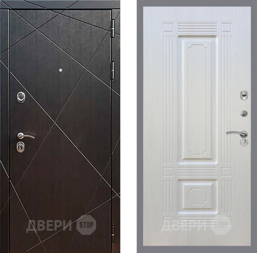Входная металлическая Дверь Рекс (REX) 13 Венге FL-2 Лиственница беж в Подольск