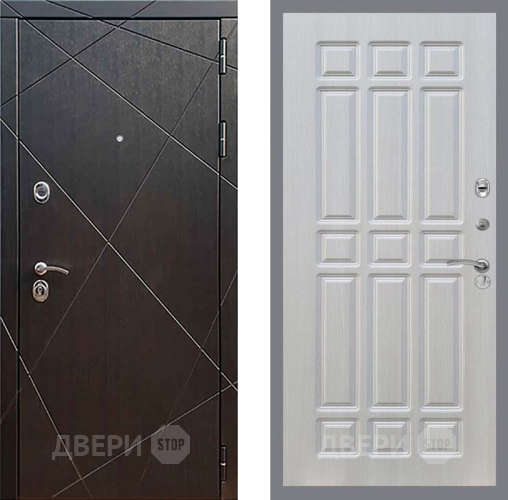 Входная металлическая Дверь Рекс (REX) 13 Венге FL-33 Лиственница беж в Подольск