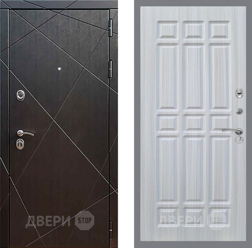 Входная металлическая Дверь Рекс (REX) 13 Венге FL-33 Сандал белый в Подольск