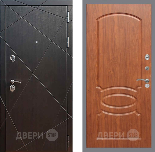 Входная металлическая Дверь Рекс (REX) 13 Венге FL-128 Морёная берёза в Подольск