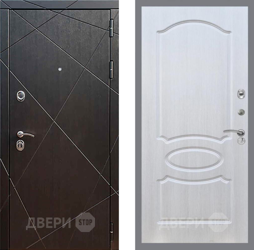 Входная металлическая Дверь Рекс (REX) 13 Венге FL-128 Лиственница беж в Подольск