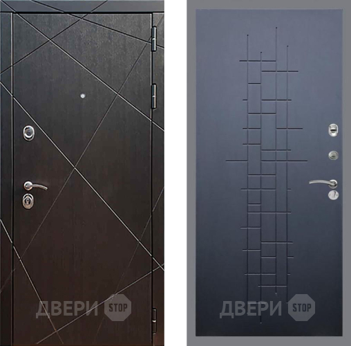 Входная металлическая Дверь Рекс (REX) 13 Венге FL-289 Ясень черный в Подольск