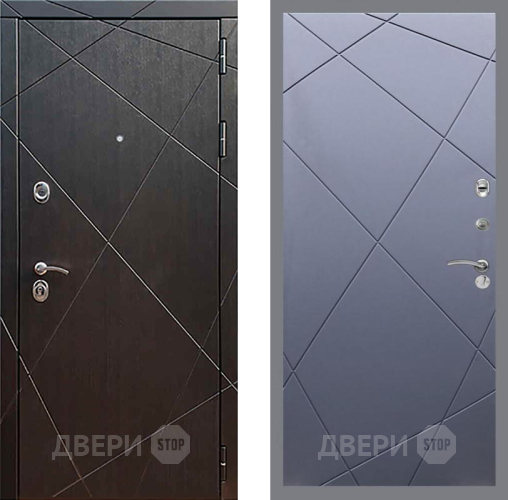 Входная металлическая Дверь Рекс (REX) 13 Венге FL-291 Силк титан в Подольск