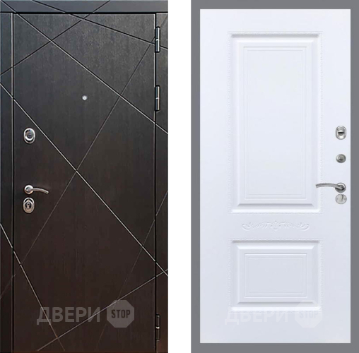 Дверь Рекс (REX) 13 Венге Смальта Силк Сноу в Подольск