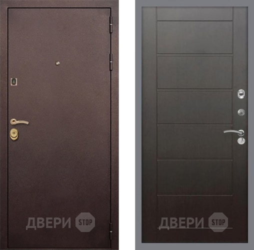 Входная металлическая Дверь Рекс (REX) Лайт 3К Сити Венге в Подольск